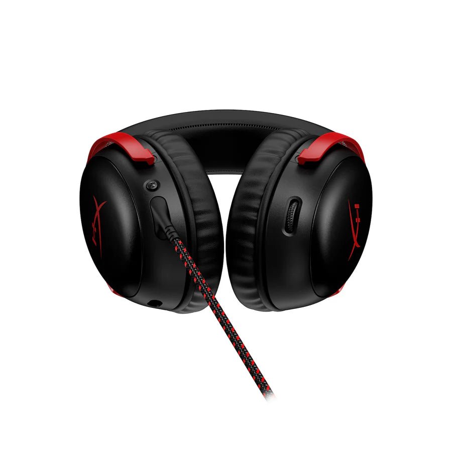 HyperX Cloud III Gaming Headset - Black/Red | 727A9AA - Vektra Computers LLC HyperX Cloud III Gaming Headset - Black/Red | 727A9AA - Vektra Computers LLC